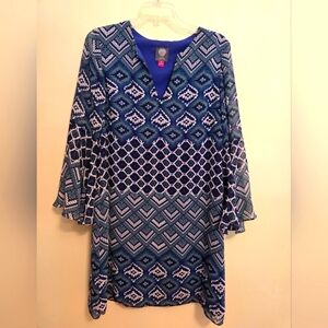Vince Camuto Long Sleeve Lightweight Dress 10